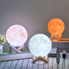 16 In 1 High Quality Led Moon Light Lamp With Stand