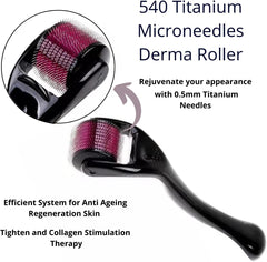 Derma Roller Medical Titanium Needles 540, 0.50mm