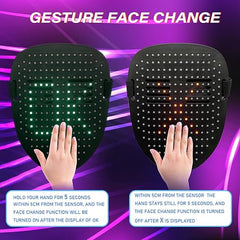 Depointer Life LED mask with gesture recognition