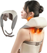 Neck Massager with Heat for Pain Relief Deep Tissue Massage for Men, Women, Dad, Mom