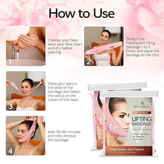 V Line Mask Facial Slimming Strap Double Chin Reducer