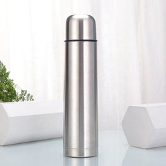 Stainless Steel Large Capacity Bullet Thermos Cup 750ml PC Vacuum Outdoor Sports, Gifts Water Bottle