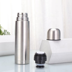 Stainless Steel Large Capacity Bullet Thermos Cup 750ml PC Vacuum Outdoor Sports, Gifts Water Bottle