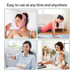 V Line Mask Facial Slimming Strap Double Chin Reducer