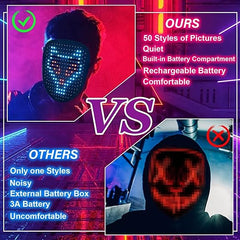 Depointer Life LED mask with gesture recognition