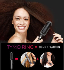 TYMO Hair Straightener Brush | فرشاة فرد الشعر TYMO