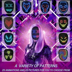 Depointer Life LED mask with gesture recognition