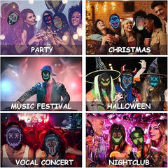 Depointer Life LED mask with gesture recognition