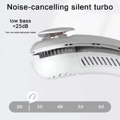 Portable neck fan