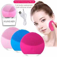 FOREVER - Electric Silicone Facial Cleansing Brush